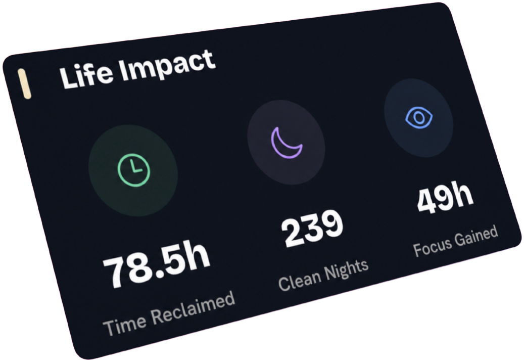 Life impact card