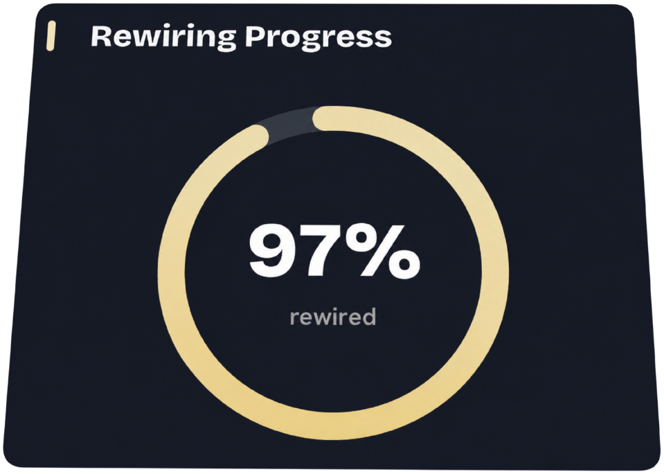 Brain rewiring progress card